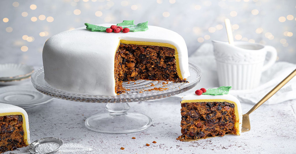 Vegan Christmas Cake - Cambrian Training